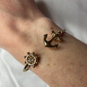 SALE!! Gold Nautical Bendable Bracelet